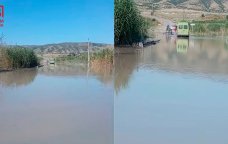 Şəkidə kəndi su basdı &ndash; Sakinlər köçürüləcək &ndash; FOTO