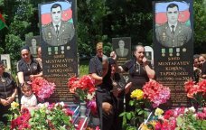 Qəbələdə qəhrəman zabit Kənan Mustafayevin xatirəsi anıldı - FOTO