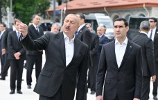 Prezidentlərin Şuşa gəzintisindən yeni FOTOLAR