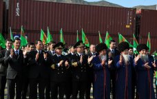 Türkmənistan Azərbaycanın hədiyyəsini təmtəraqla QARŞILADI - FOTO/VİDEO