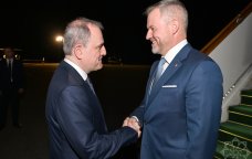 Slovakiya Prezidenti Peter Pelleqrini Azərbaycana gəldi - FOTO