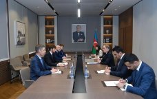 Ceyhun Bayramov Putinin köməkçisini qəbul etdi - FOTO