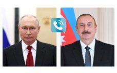 Putin İlham Əliyevə zəng etdi