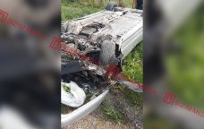 Qaxda dəhşətli qəza: 1 ölü, 3 yaralı var – ÖZƏL
