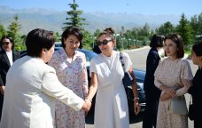 Mehriban Əliyeva Qırğızıstanda sağlamlıq və reabilitasiya mərkəzində - FOTO