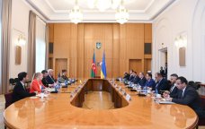 Kiyevdə Azərbaycan və Ukrayna XİN başçıları arasında geniş tərkibdə görüş – FOTO
