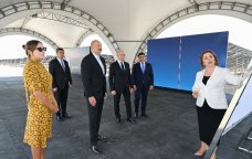 İlham Əliyev Naxçıvanda Günəş Elektrik stansiyalarında görülən işlərlə tanış oldu - FOTO/VİDEO