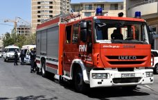 FHN əməliyyat görüntülərini yaydı: 685 yanğına çıxış, 6 qəza, partlayış... – VİDEO