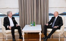 İlham Əliyev Ukraynanın sabiq Prezidenti ilə görüşdü – FOTO
