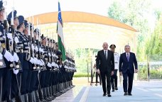 Prezidentin Özbəkistana iki günlük səfərindən növbəti GÖRÜNTÜLƏR