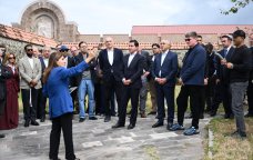 Diplomatik korpus nümayəndələri Gəncəsər monastırında &ndash; FOTO/VİDEO