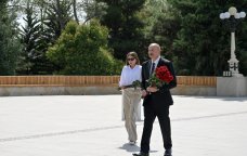Prezident və birinci xanım Şamaxıda - FOTO