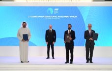 İkinci Azərbaycan Beynəlxalq İnvestisiya Forumu çərçivəsində imzalanmış sənədlər mübadilə edilib - FOTO/VİDEO