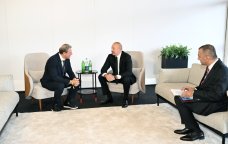 Prezident Aleksandr Oşpelt ilə görüşdü - FOTO