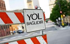 8 Noyabr prospekti istiqamətində YOL BAĞLANDI - Xəbərdarlıq