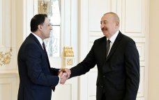İlham Əliyev Britaniyanın ticarət üzrə dövlət nazirini qəbul etdi - FOTO