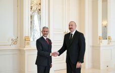 İlham Əliyev Hindistanın xarici işlər nazirini qəbul etdi – FOTO
