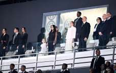 Prezident ailəsi ilə FIFA U-15 dünya çempionatının açılış mərasimini izlədi - YENİLƏNİB - FOTOLAR