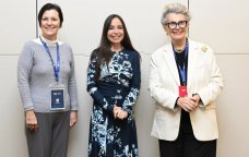 Leyla Əliyeva UNESCO-nun Baş direktorunun müavini ilə görüşüb