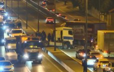 Bakıda qəzaya görə bağlanan yol açıldı - Yenilənib