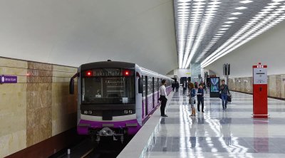 Bakı metrosunda ötən il 4 km rels dəyişdirilib