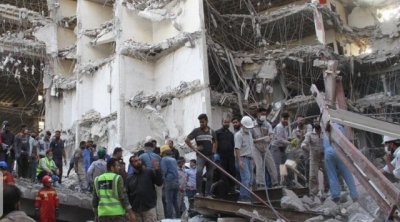 İranda binanın çökməsi nəticəsində ölənlərin sayı artdı