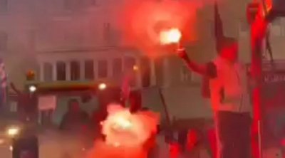 Afinada fermerlər parlament binası qarşısında aksiya KEÇİRİBLƏR - VİDEO 