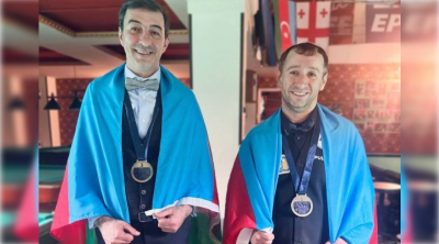 Azərbaycan bilyardçısı Avropa çempionatında qızıl medal qazandı