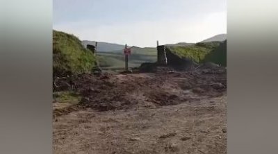 Aşağı Əskipara kəndinə gedən yol açıldı - VİDEO