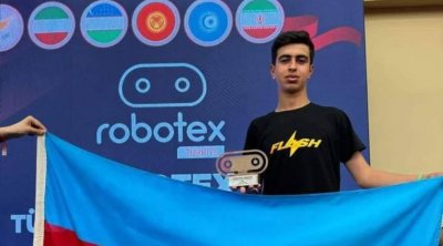 Robotlar yarışında ikinci yeri Azərbaycan məktəblisi tutdu - FOTO