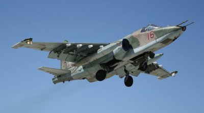Ukrayna ordusu Donetskdə Rusiyanın Su-25 təyyarəsini vurub