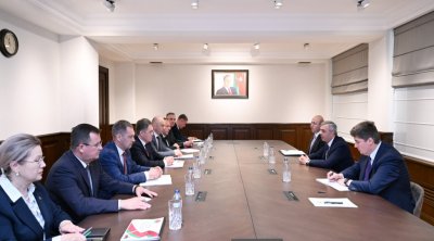 Samir Nuriyev Belarusun Baş nazirinin müavini ilə görüşdü – FOTO  