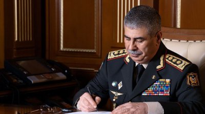 Zakir Həsənov iranlı generala başsağlığı verdi
