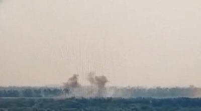 Ukrayna Ordusu Rusiyanın Su-25 hərbi təyyarəsini vurub - VİDEO