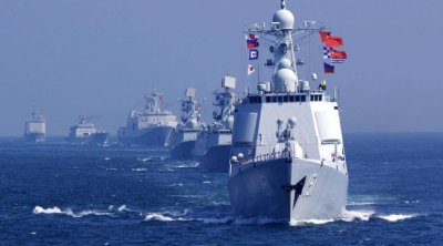 Çin ordusu Tayvanı döyüş gəmiləri ilə tamamilə mühasirəyə alıb - FOTO