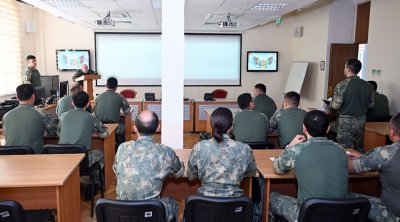 NATO ekspertləri Hərbi Polis İdarəsində təlim kursu KEÇİRİB - FOTO