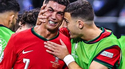 Ronaldo penaltini vura bilmədi, ağladı - FOTO-VİDEO