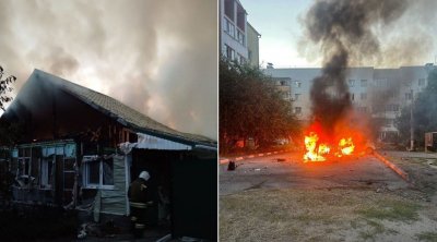 Belqorod vilayətinin kəndi atəşə tutuldu, 9 nəfər yaralandı