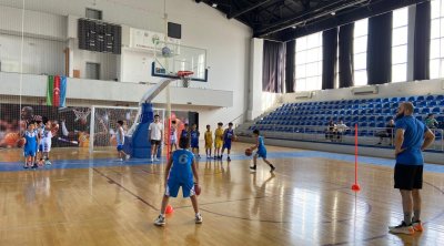 Milliyə namizəd basketbolçulara baxış KEÇİRİLDİ - FOTO