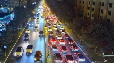 Bakıda qəza olub, yolda sıxlıq yaranıb