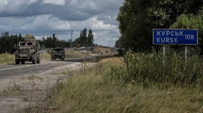 Ukrayna ordusu Kurskda bütün cəbhə boyu hücuma keçdi - FOTO