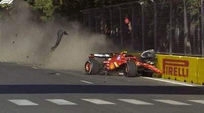 “Formula 1”də ağır qəza - FOTO