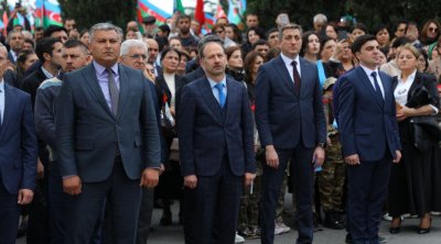 Gəncədə Anım Günü ilə əlaqədar olaraq ümumşəhər tədbiri keçirilib - FOTO