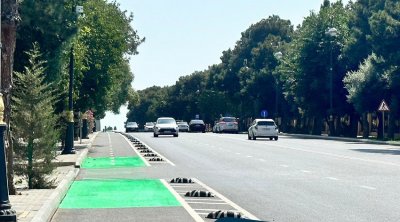 Bakıda 20 km-lik yeni mikromobillik zolağı istifadəyə verildi - FOTO