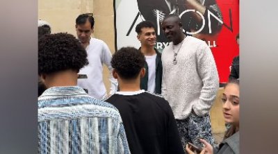 Dünya ulduzu Akon Bakıda - VİDEO