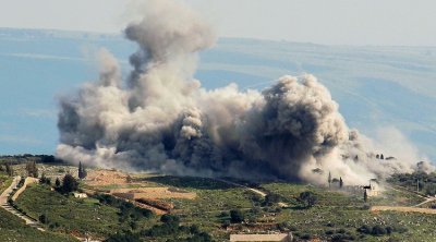 Hizbullah İsrailin Meron dağında yerləşən hərbi bazasını vurub - VİDEO