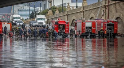 "Bağırov" körpüsünün altını yenə su basdı – VİDEO