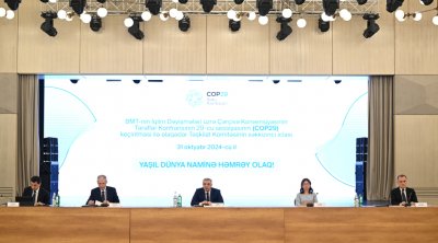 COP29 ilə əlaqədar Təşkilat Komitəsinin səkkizinci iclası keçirilib - FOTO