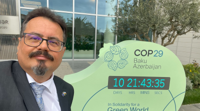 Aİ-nin Azərbaycandakı səfiri COP29-un keçiriləcəyi məkanda - FOTO