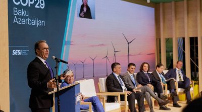 COP29-un Yaşıl Zonasında korporativ dayanıqlılıq mövzusunda panel sessiyası KEÇİRİLİB - FOTO